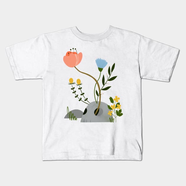 Nature Resilience - Transparent Kids T-Shirt by GiuliaM